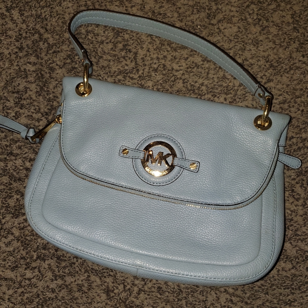 Baby blue Michael Kors crossbody